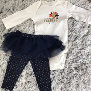 Thanksgiving Outfit With Tutu Pants